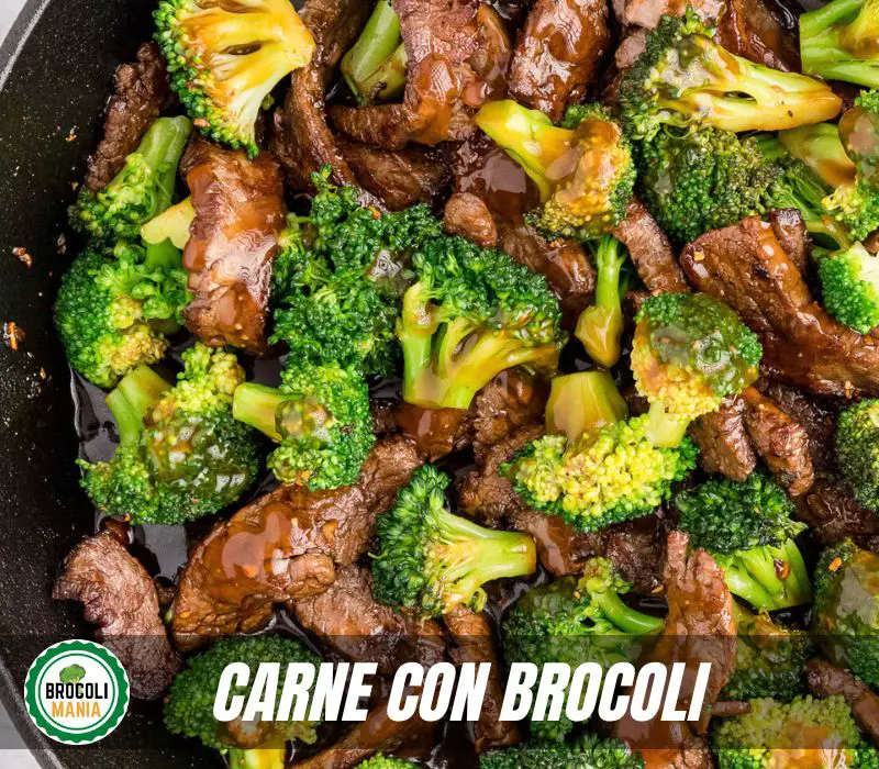 Receta CARNE CON BROCOLI Saludable