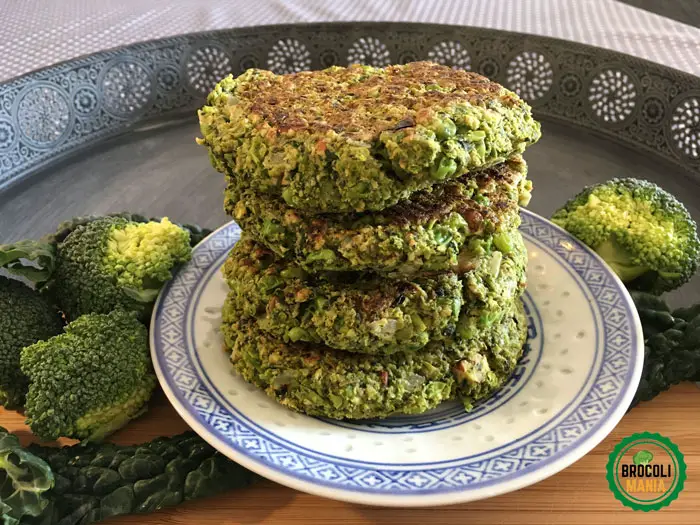 Receta HAMBURGUES DE BROCOLI CASERA