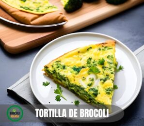 Receta TORTILLA DE BROCOLI Y QUESO
